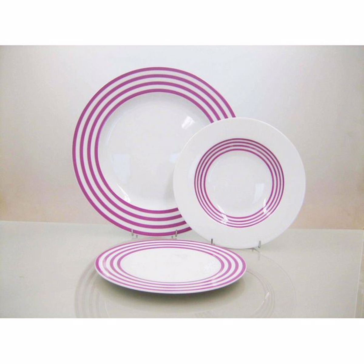 Cryspo Trio Serbitsio Fagtou 20 Temaxion Porselanis 'VIVA' PURPLE 2444140